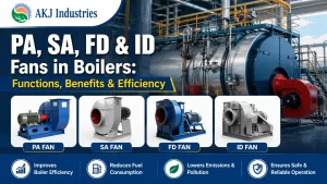 Read more about the article PA, SA, FD & ID Fans in Boilers: Functions, Benefits & Efficiency